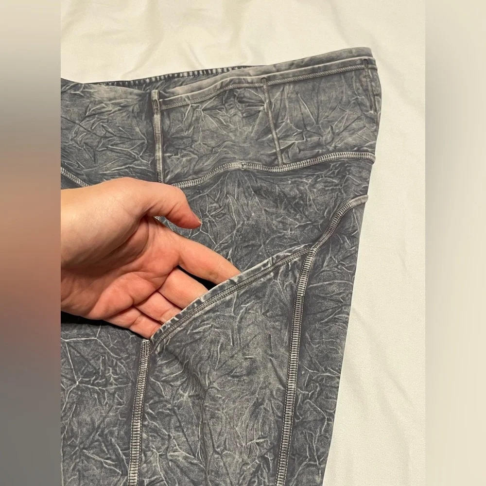 lululemon athletica Grey High-Rise Leggings